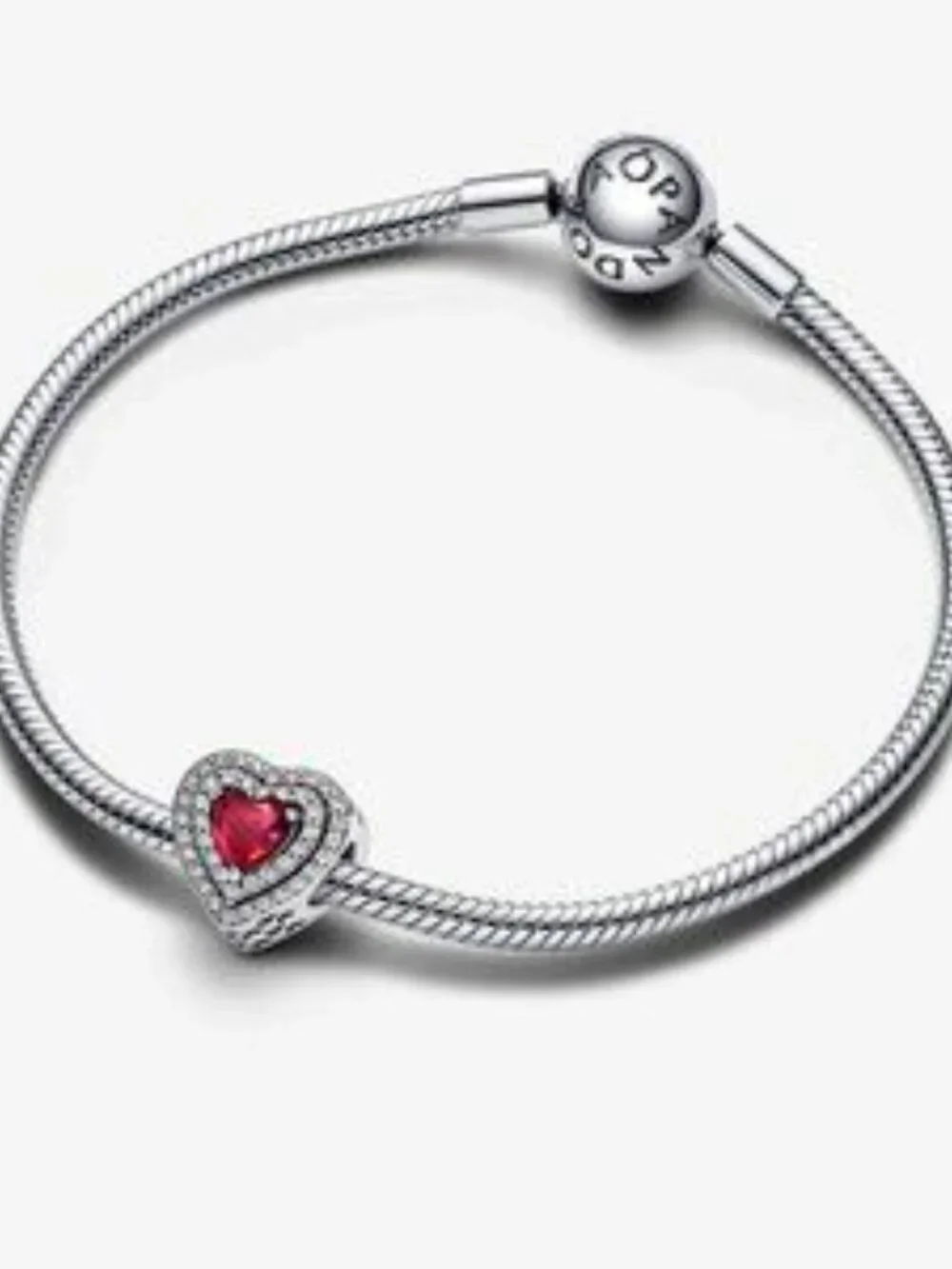 Sparkling Levelled Heart Charm